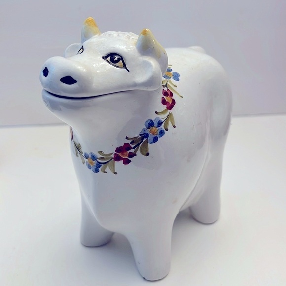 MARTAN Portugal Hand Painted Ceramic Cow Creamer - Picture 10 of 10